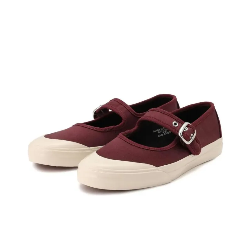 Vans PREMIUM MARY JANE LO PRO Women's Casual Shoes Low Heel Women's Red-1