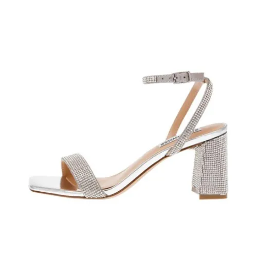 STEVE MADDEN Strap Sandals 7cm Women's Silver