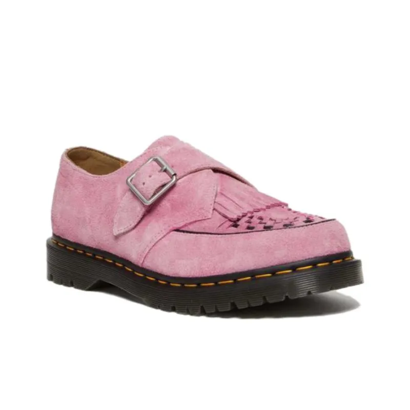 Dr. Martens Ramsey Suede Monk Shoes-2