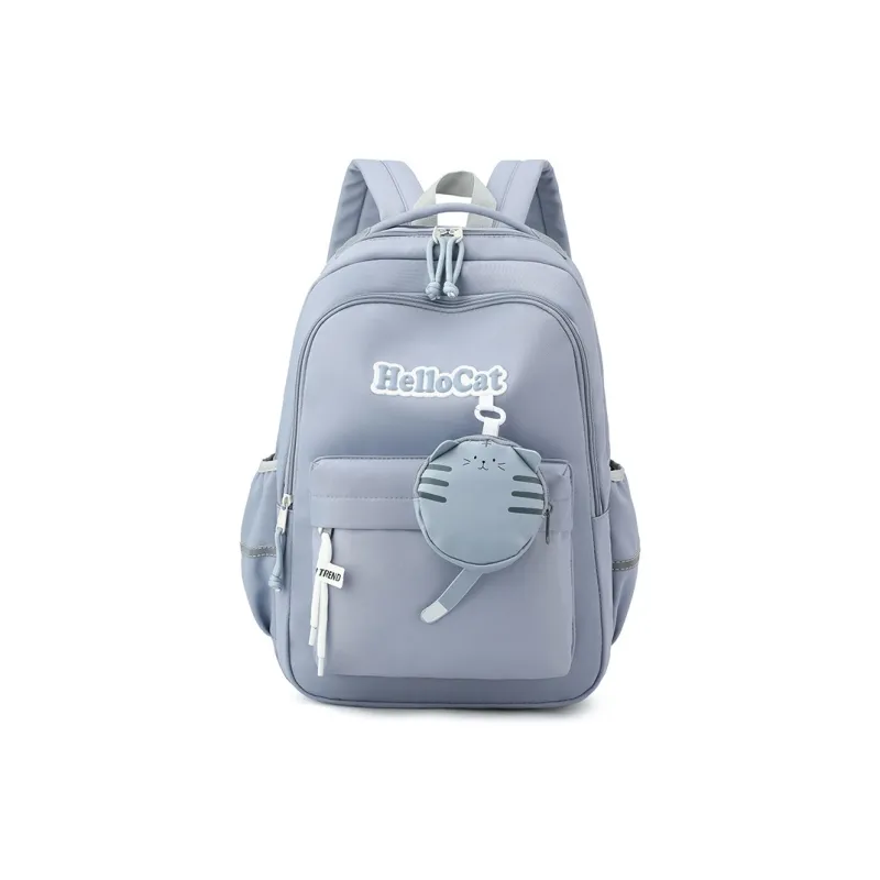 Natural Fish Nylon Backpack Unisex-1