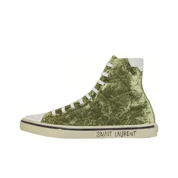 SAINT LAURENT Malibu Mid Top Sneakers
