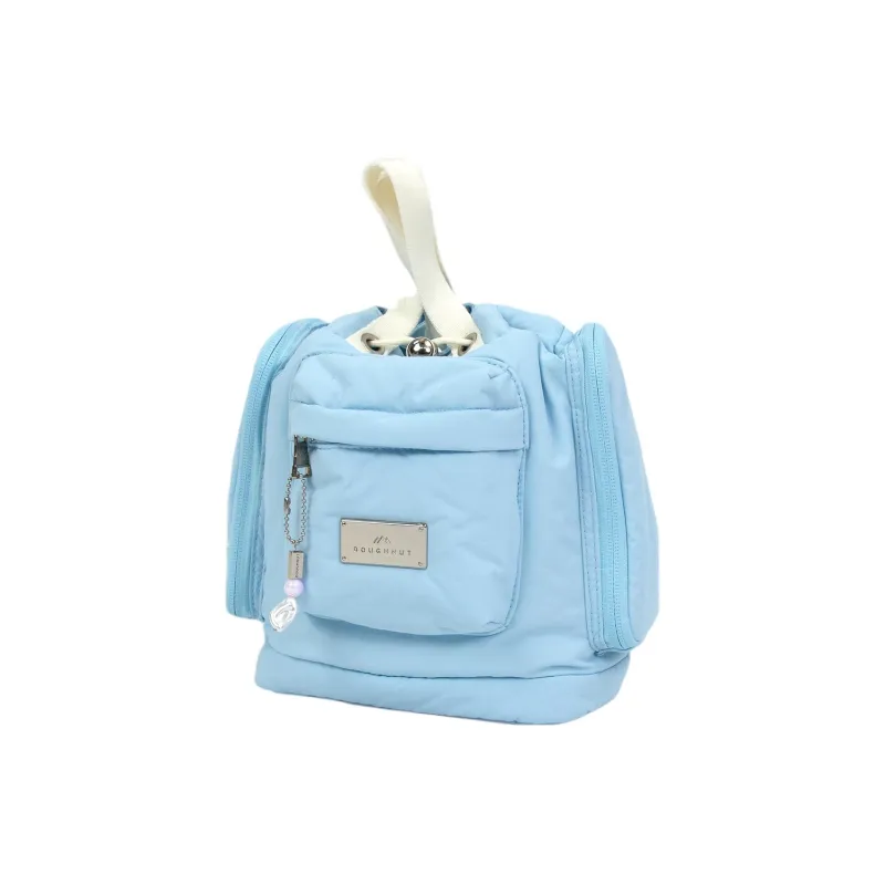 Doughnut Nylon Backpack Unisex Clear Blue-1