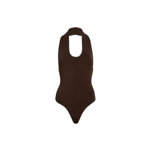 KHAITE Bodysuits Women's Espresso/Concentrated Coffee