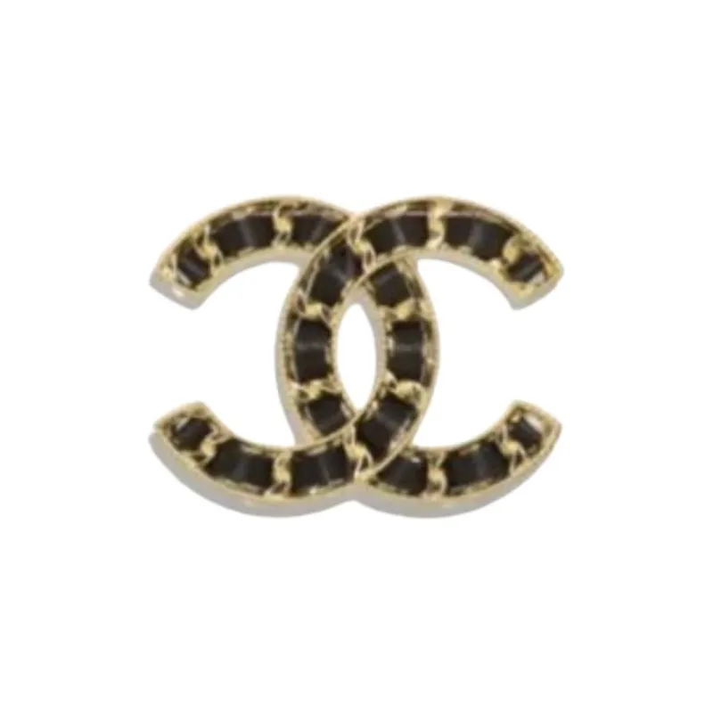 CHANEL Metal Brooches Women's Gold-0