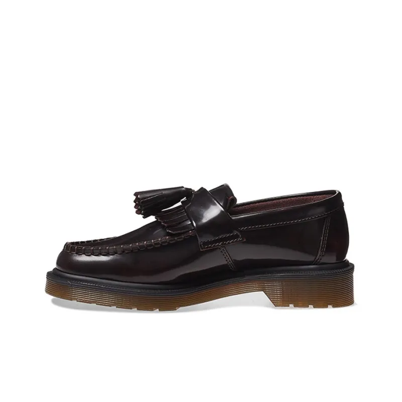 Dr. Martens Adrian Arcadia Leather Tassel Loafers 'Cherry Red'-0
