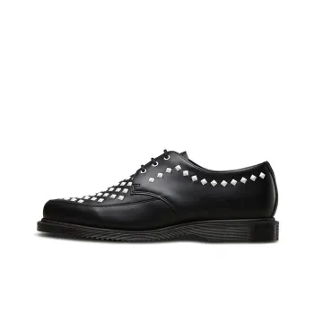 Dr.Martens Men's Casual Shoes Men Low Top Black/White