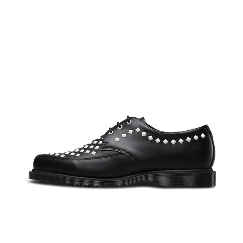 Dr.Martens Men's Casual Shoes Men Low Top Black/White-0