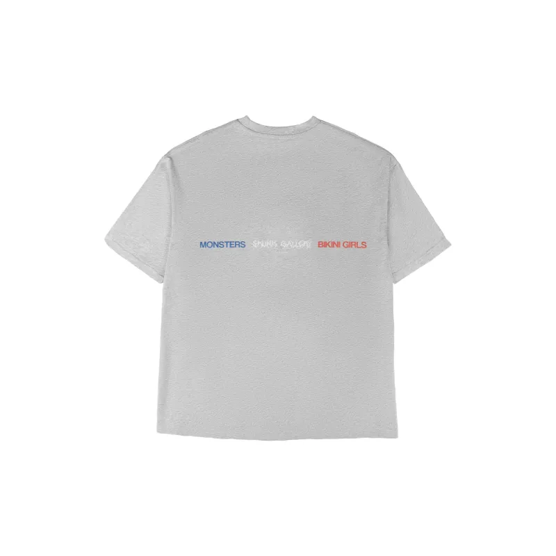 SKUNK GALLERY Drop Shoulder Sleeve T-Shirt Unisex-3