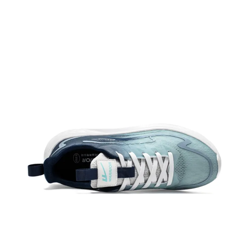 Warrior Warrior Durable Breathable Low Top Running Shoes Men's Blue Green-2