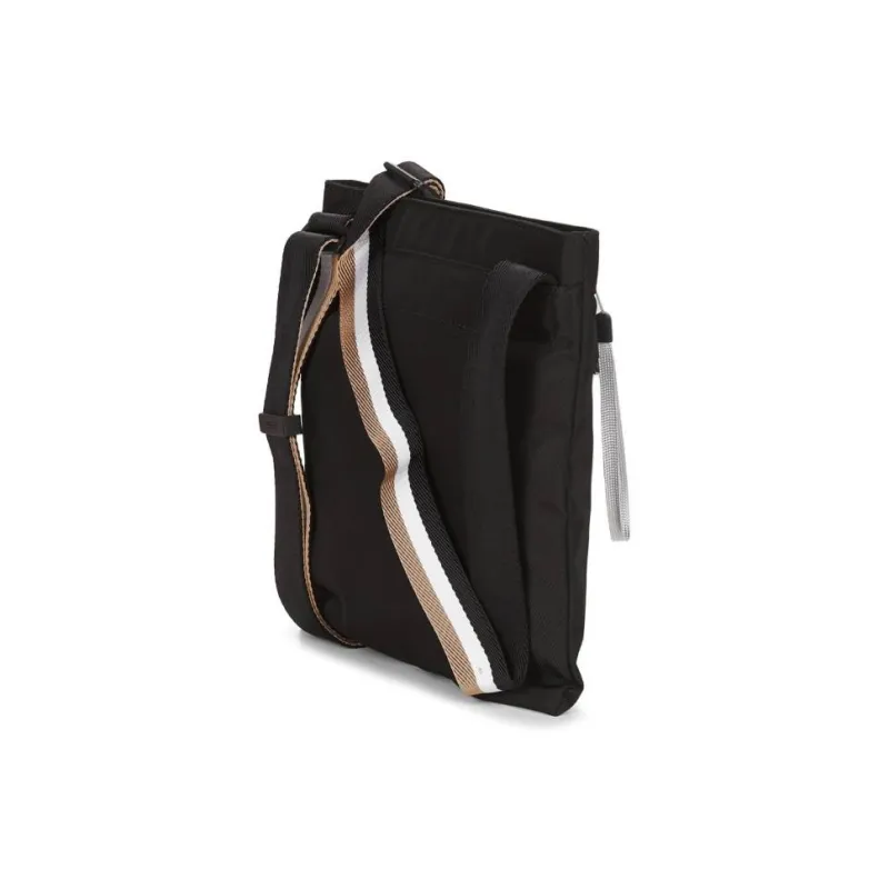 HUGO BOSS Polyester Shoulder Bag, Crossbody Bag Unisex Black-2