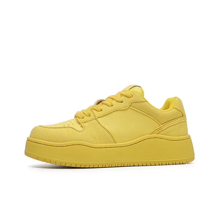 MUPPLE Slip Resistant, Lightweight, Breathable, Height Increasing Low Top Skateboard Shoes Unisex-11