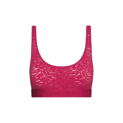 CALVIN KLEIN Bra Women's Rose Red