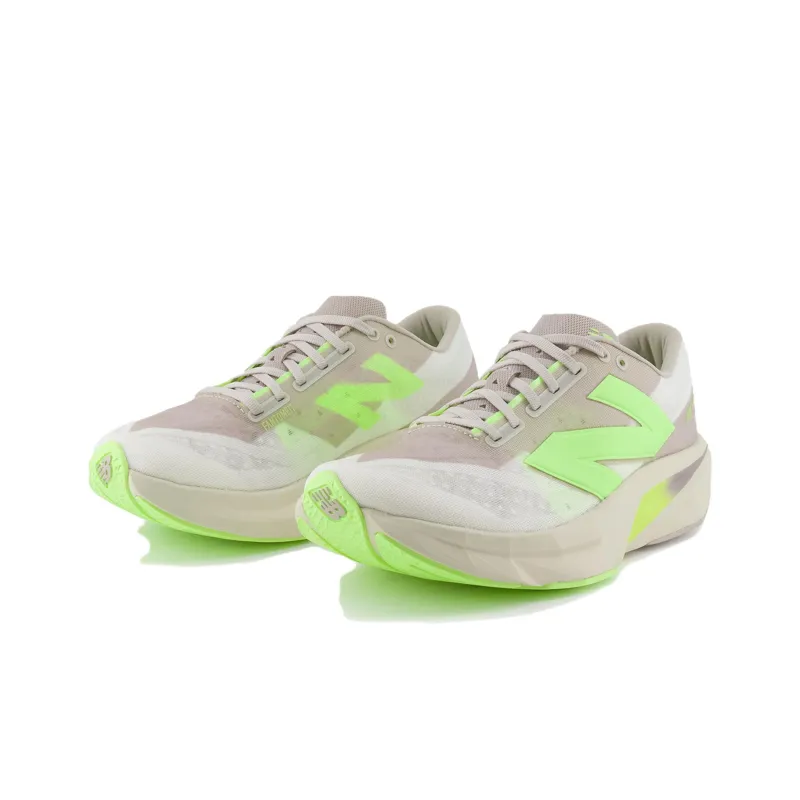 New Balance FuelCell Rebel V4 Moonrock Bleached Lime Glo-2