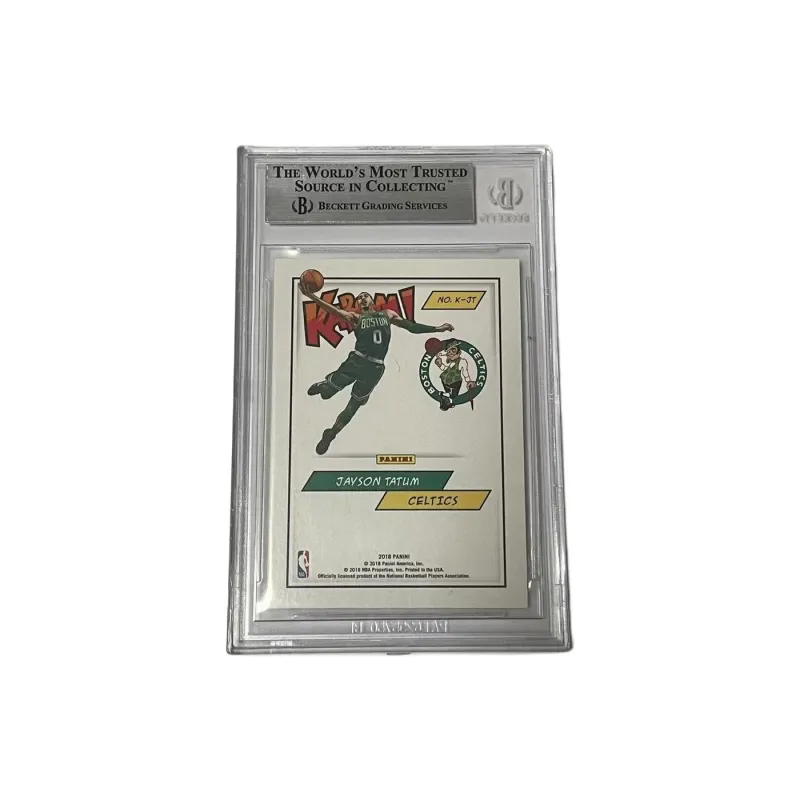 PANINI 2018 Tatum, Celtics Kaboom GOLD RC BGS9 01/10 First Edition, Star Card Graded Cards 1 Pc-1