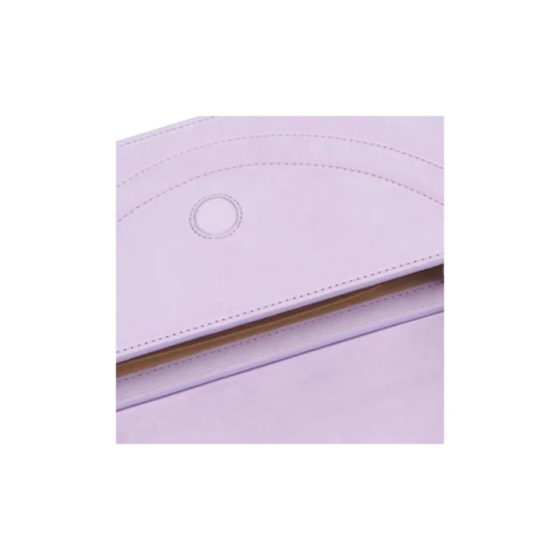 Jacquemus Le Sac Rond Smooth Calf Leather Handbag Shoulder Bag Women's Purple-4