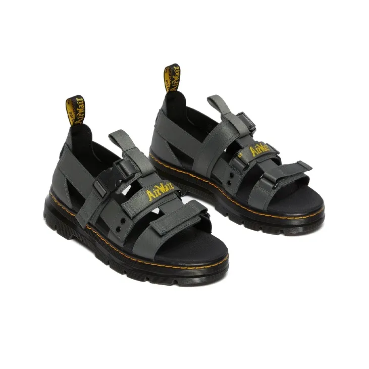 Dr.Martens Webbing Gray Unisex Sandals-3
