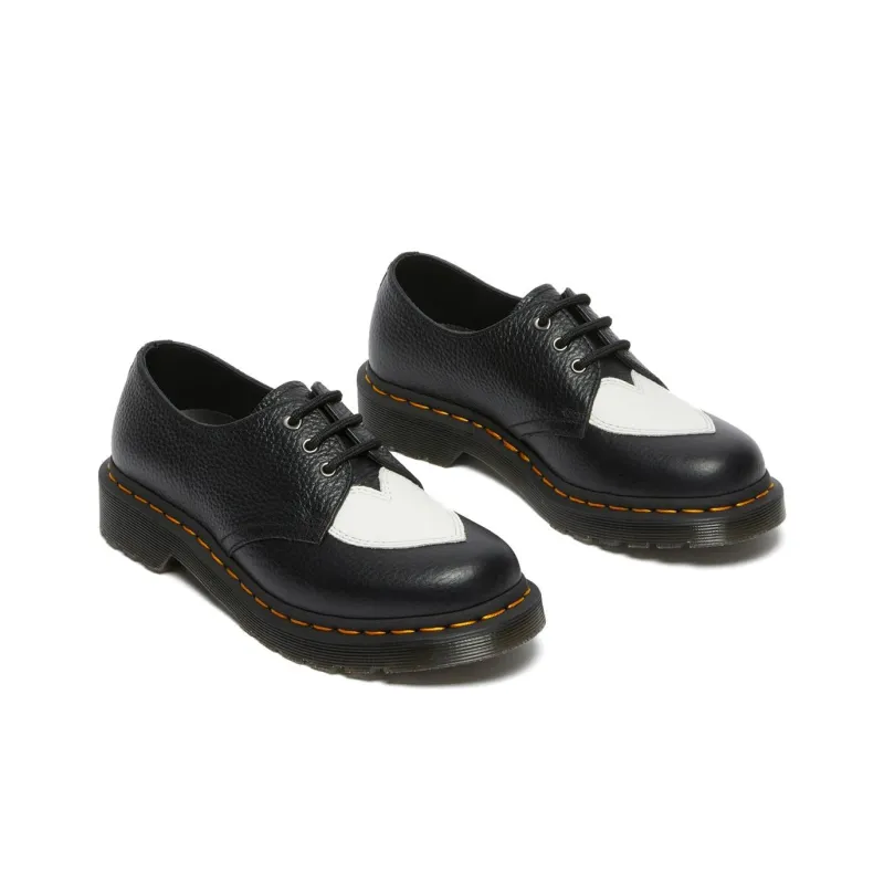Dr.Martens 1461 'Black White' Women's-3
