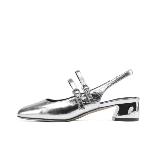 D:FUSE SCANDINAVIA Commute Shoes High Heels Mary Jane Shoes Casual Single Shoes Women's