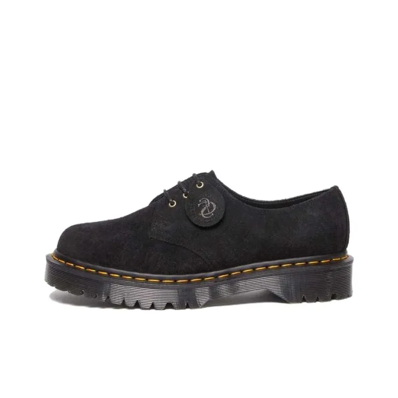 Dr. Martens Lace-up Suede Derby Shoes-0