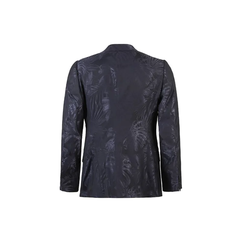 EMPORIO ARMANI SS24 Business Suits Coats Men's Dark Blue-1