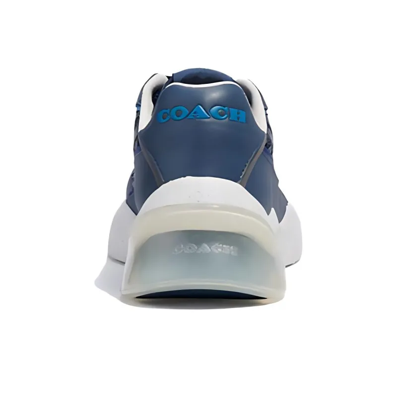 COACH CitySole Low Top Casual Shoes Men's Blue-4