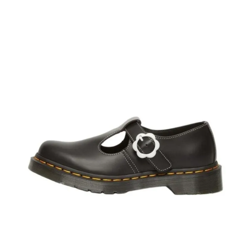Dr.Martens Polley Smooth Leather Mary Janes 'Black' Women's-0