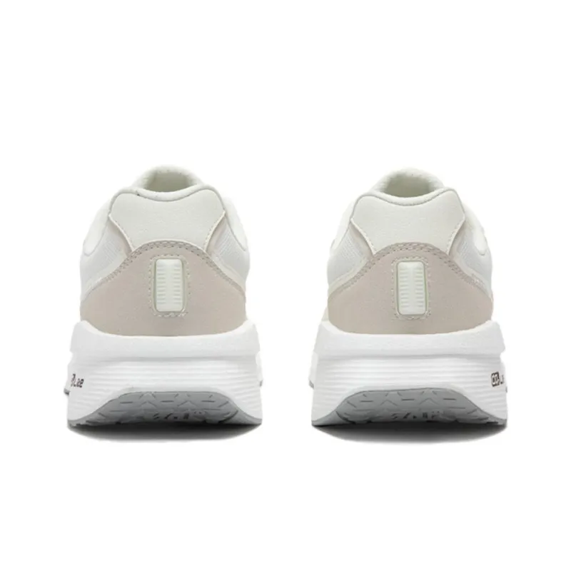 361° Long Wind 4 Wear Resistant Low Top Casual Shoes Men's White Beige-3
