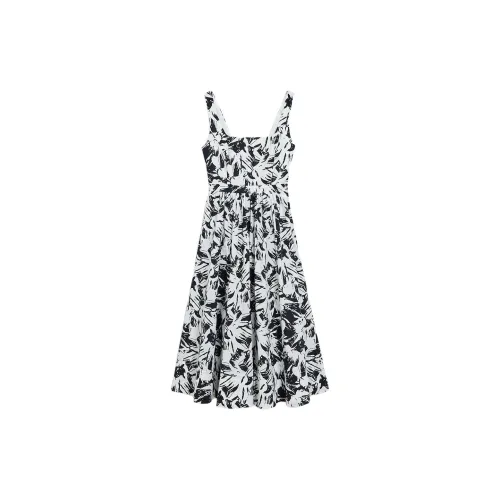 CLUB MONACO Sleeveless Dresses Women's Black/White