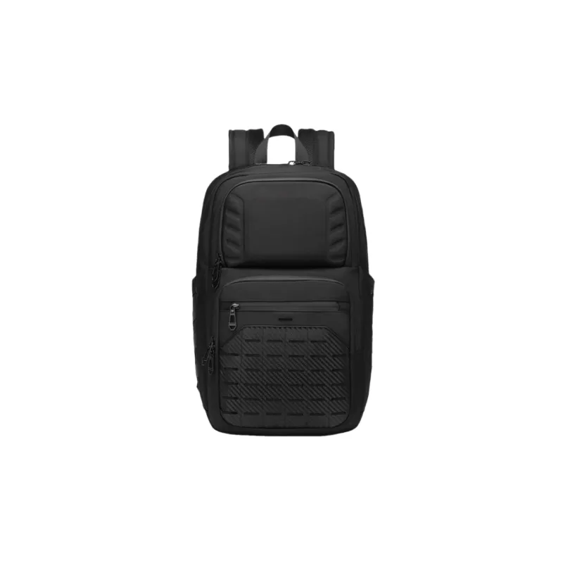 OZUKO Oxford Backpack Men's Black/Camo/Gray/Blue-0