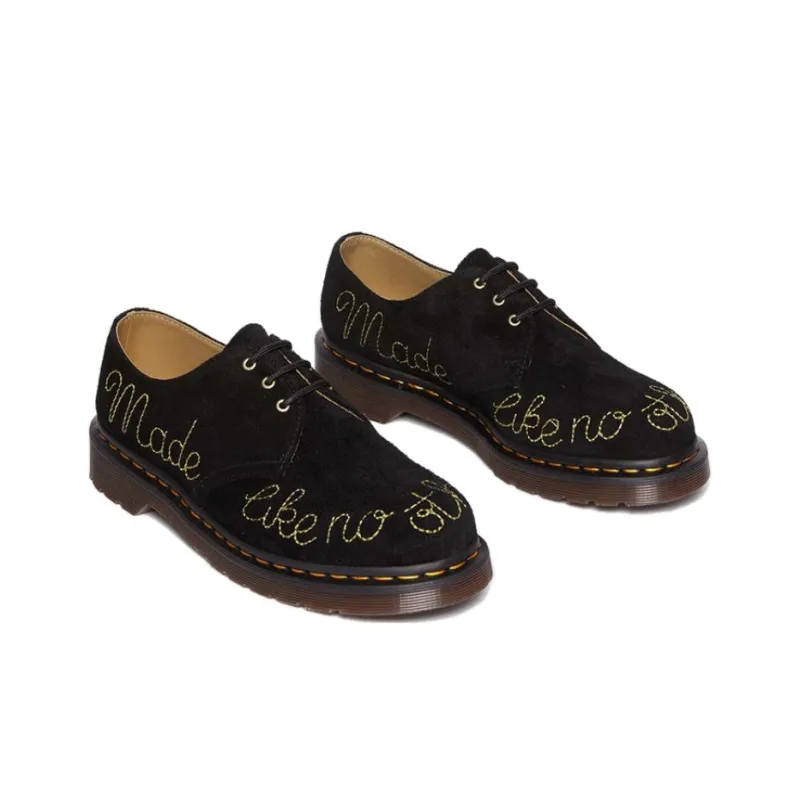 Dr. Martens Dr.Martens 1461 Desert Oasis Suede Shoes 'Black Brown'-3