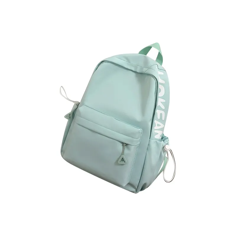 TANGCOOL Nylon Backpack Unisex White/Black/Pink/Blue/Yellow-26