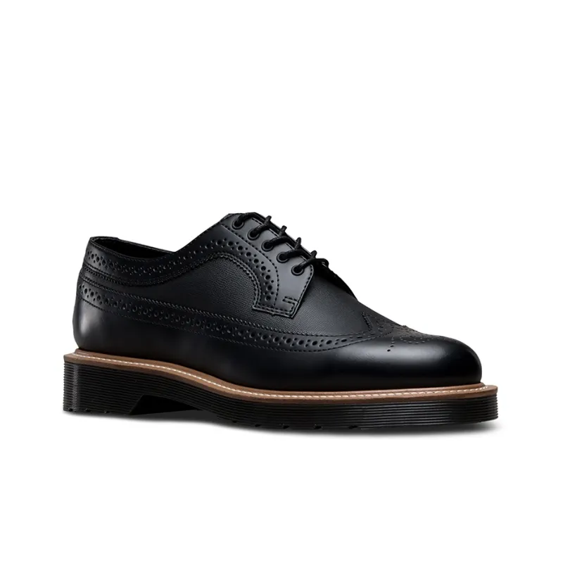Dr.Martens 3989 Straw Smooth Low-Top Casual Shoes Unisex Black-1