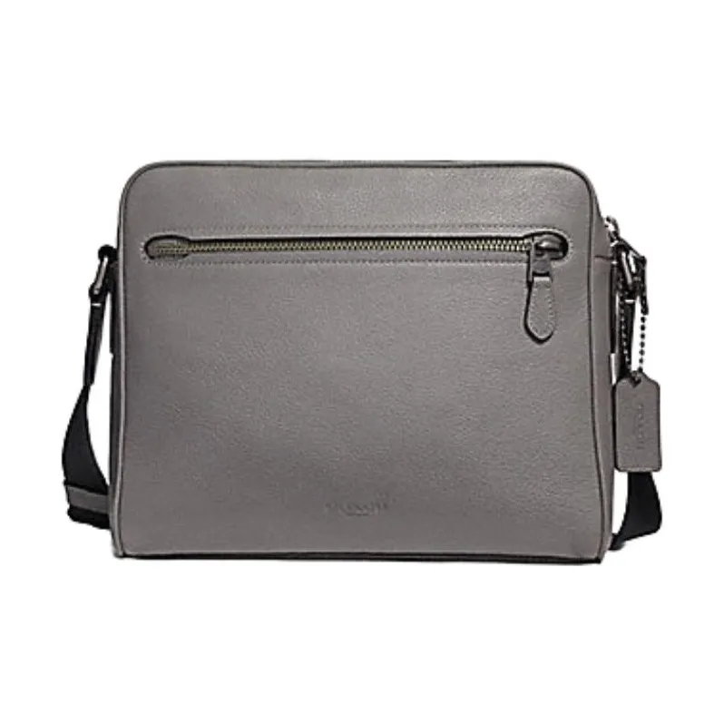 COACH Metropolitan Cow Leather Camera Bags Crossbody Bag Shoulder Bag Men's Heather Gray-0