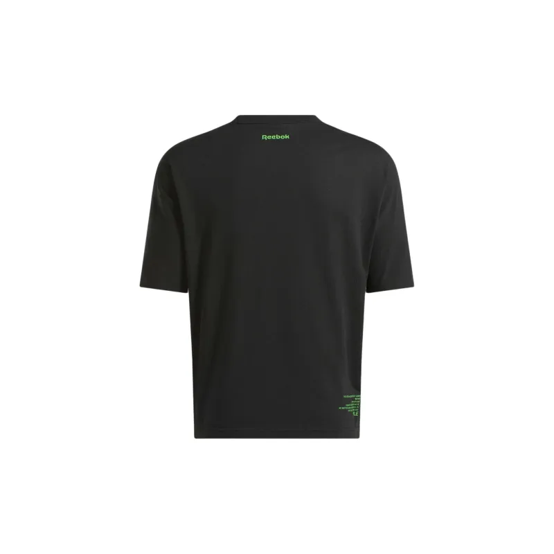 PLEASURES x REEBOK T-Shirt Men's Black-1