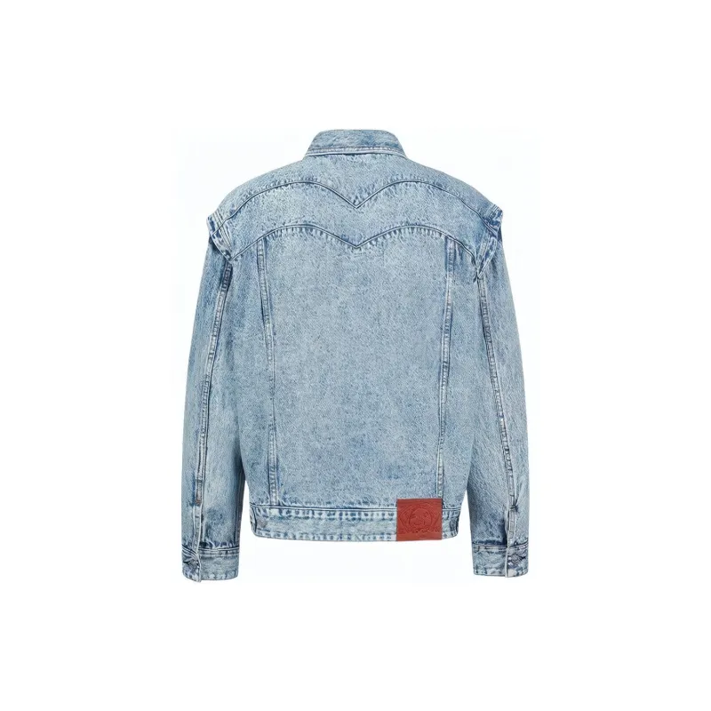 EVISU Jackets Men Denim Blue-1
