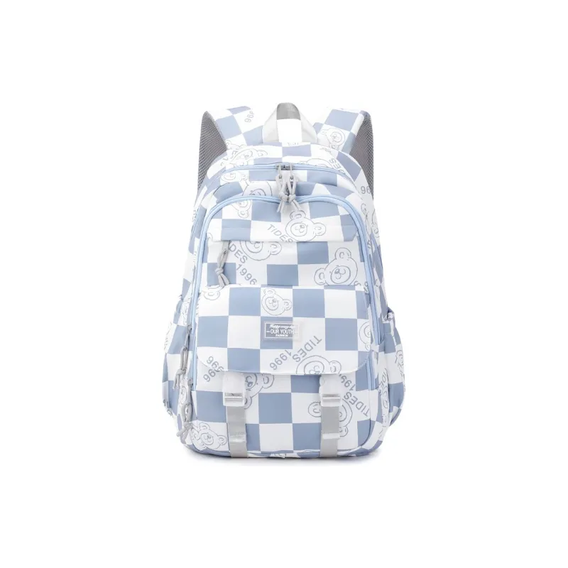 Natural Fish Oxford Backpacks Regular Men's Multicolor-3
