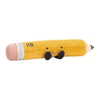 JELLYCAT Fun Items Collection Stationery Smart Pencil Dolls Plush Doll 12cm High