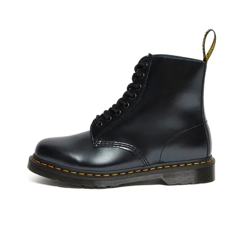 Dr.Martens 1460 Martin Boots Unisex Silver/Black