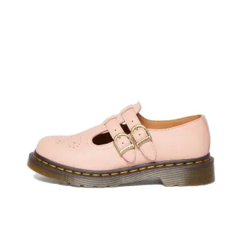 Dr.Martens 8065 Virginia Leather Mary Jane 'Peach Beige' Women's