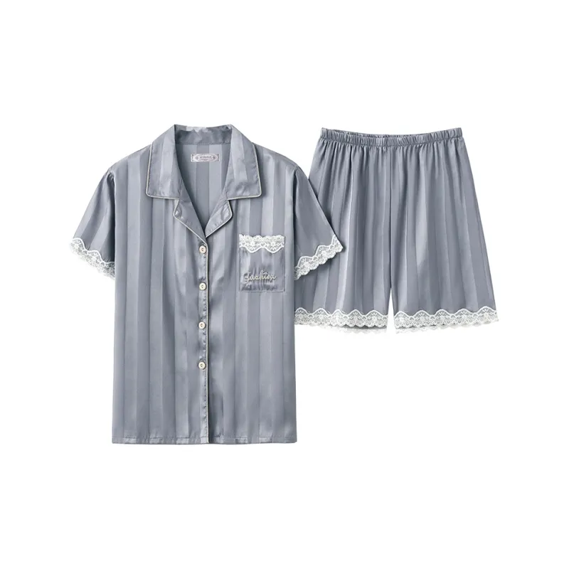 Sleep Pajama Set For Students In Dormitories, Home, Outerwear Ready Unisex Combo Set Blue-0