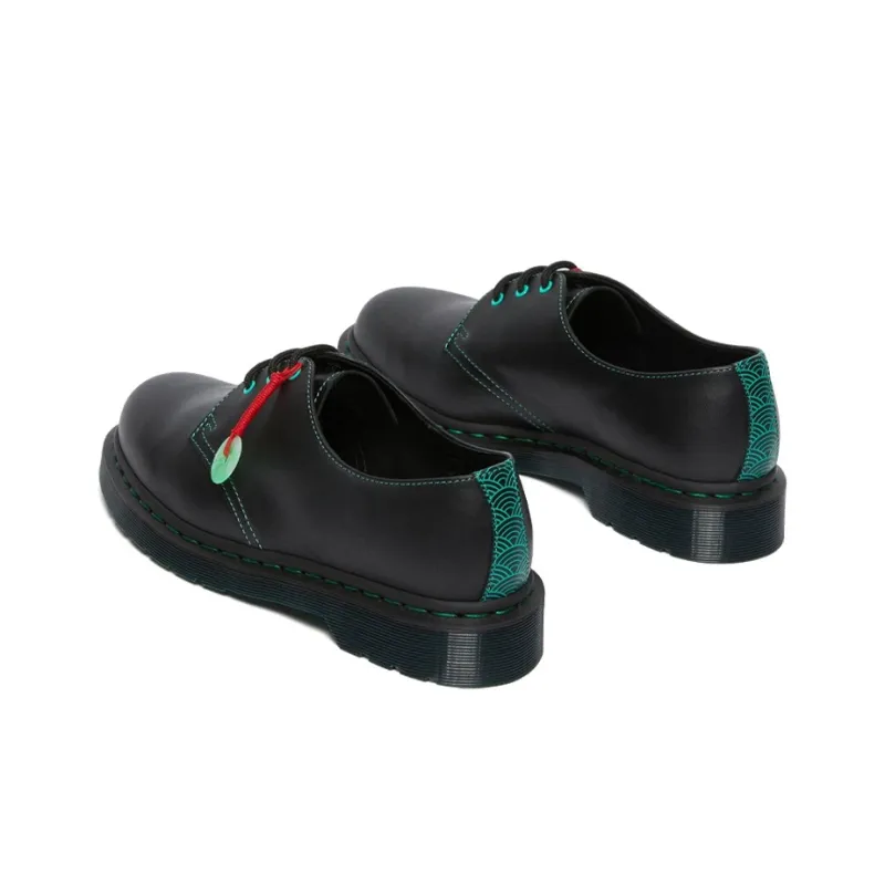 Dr.Martens 1461 Chinese New Year Leather Oxford Shoes 'Black' Women's-5