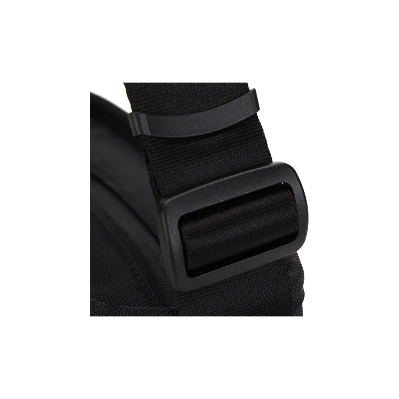 KANGOL Nylon Crossbody Bag, Shoulder Bag Unisex Black-4