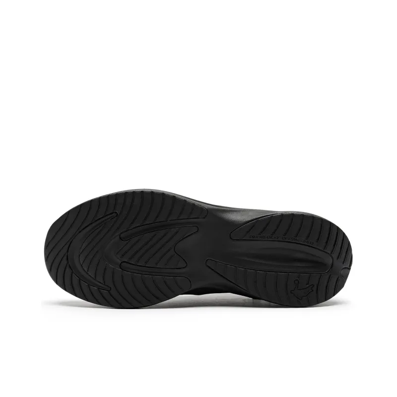 QIAODAN The Support Is Non slip Low Top Running Shoes Men's Black-4