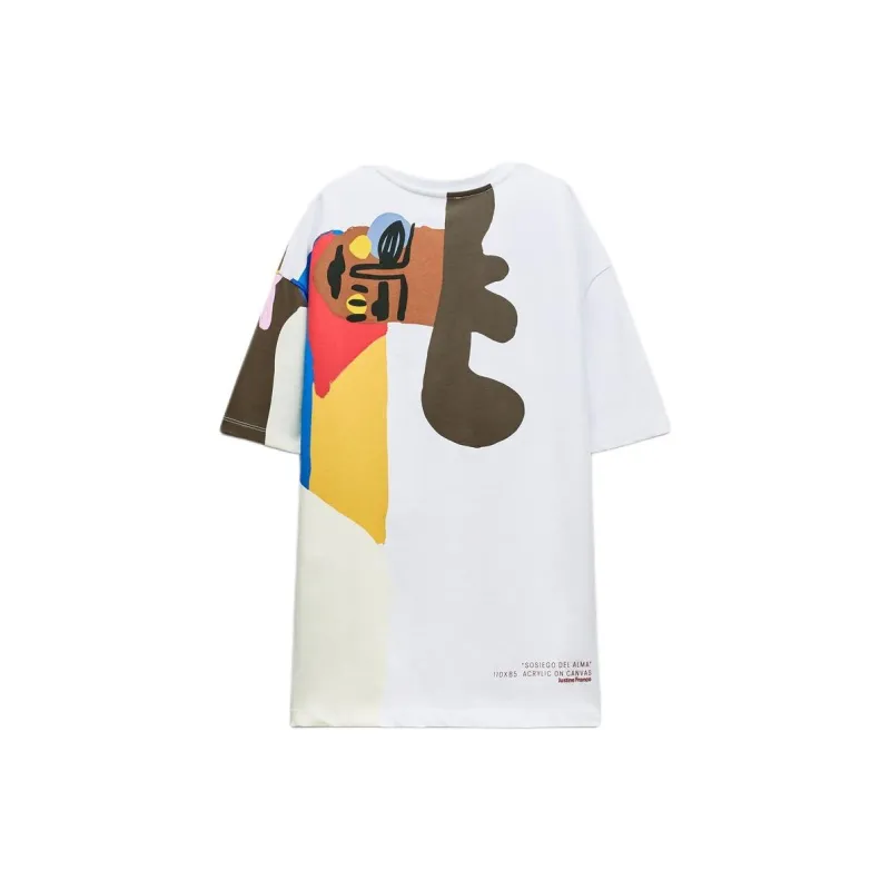 ZARA T-Shirts Women's White-1