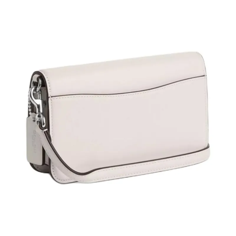 COACH Calfskin Crossbody Bag Shoulder Bag Women's Silver Choke Ring-1