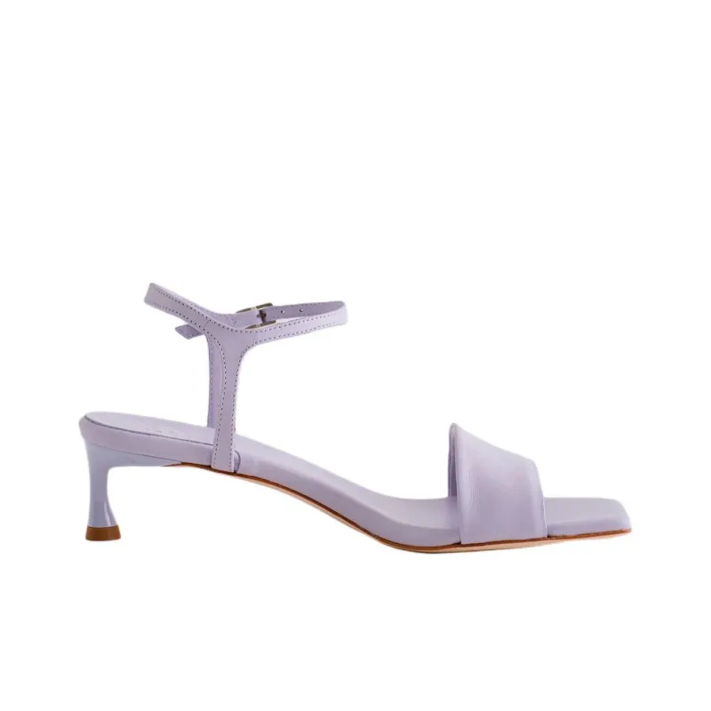 TIBI Wilbur Strap Sandals 4.5cm Women's Purple-1