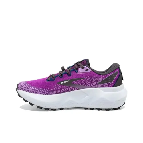 Brooks Caldera 6 Running Shoes Women's Low-Top Purple Violet Marine Blue