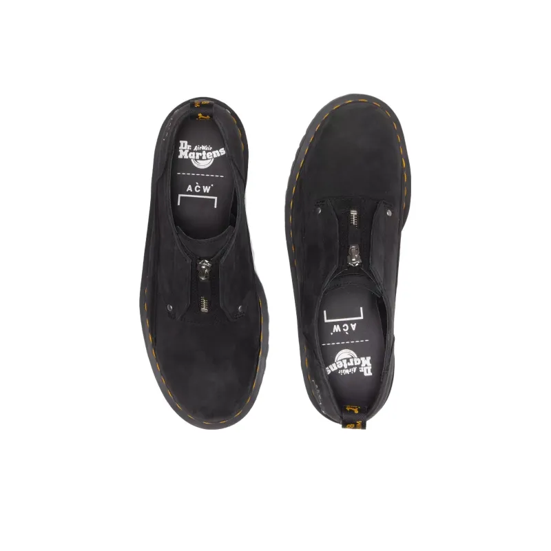 Dr. Martens 1461 Bex A COLD WALL Black Milled Nubuck-4