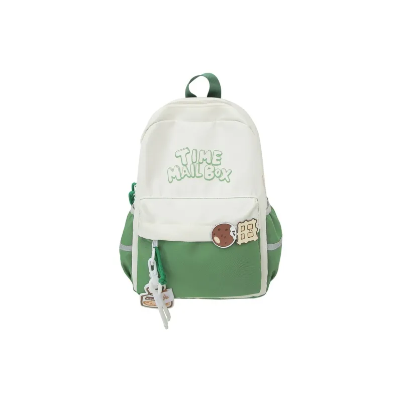 Huangmu Nylon Backpack Unisex Multicolor-5