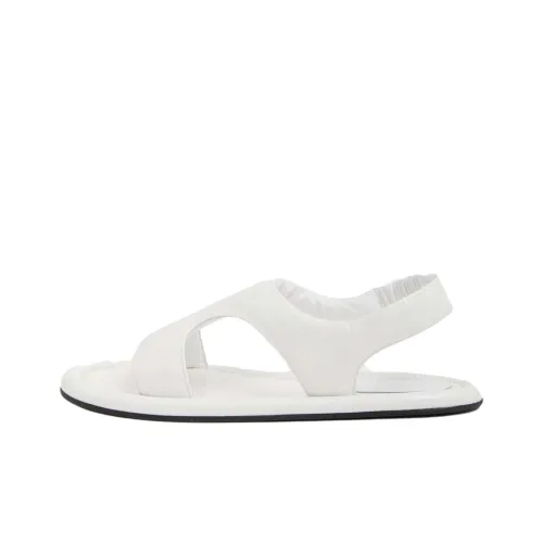 TIBI Tom Naplack Strap Sandals Women's White